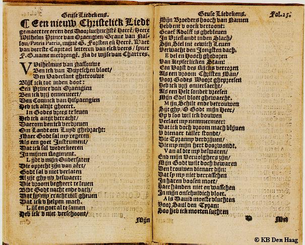 Wilhelmus / Nederlands volkslied: tekst en muziek mp3 van het